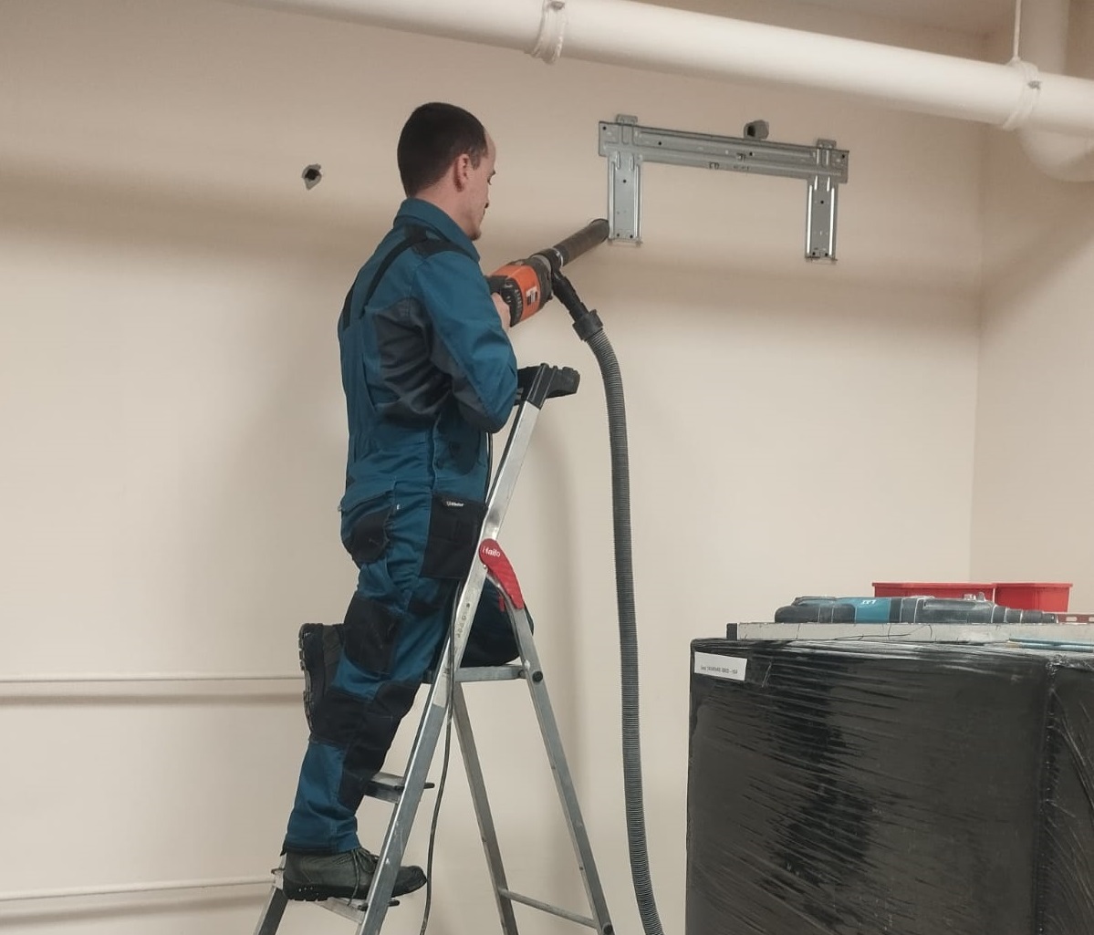 Прокладка трасс для кондиционеров