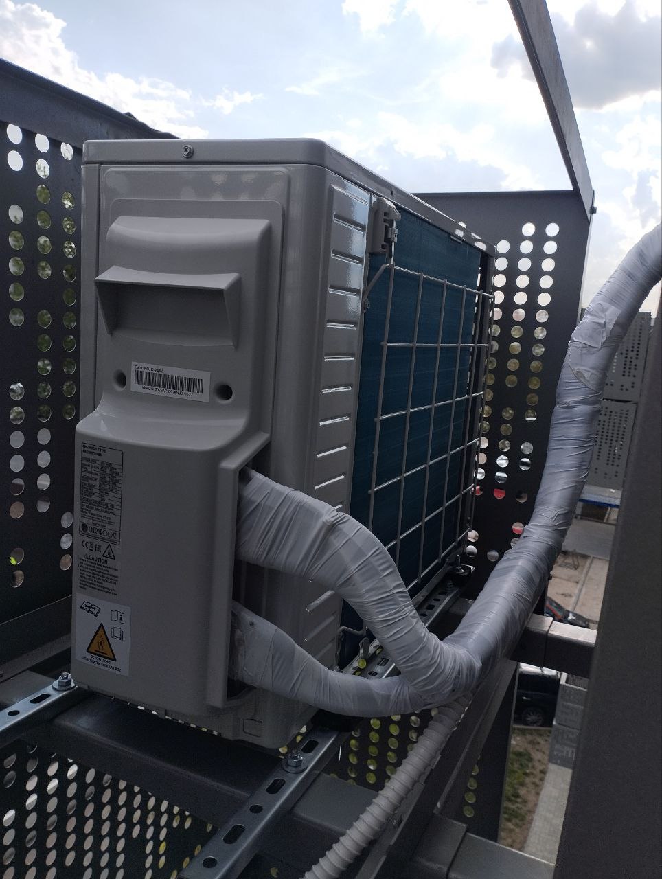 Чистка внешнего блока кондиционера