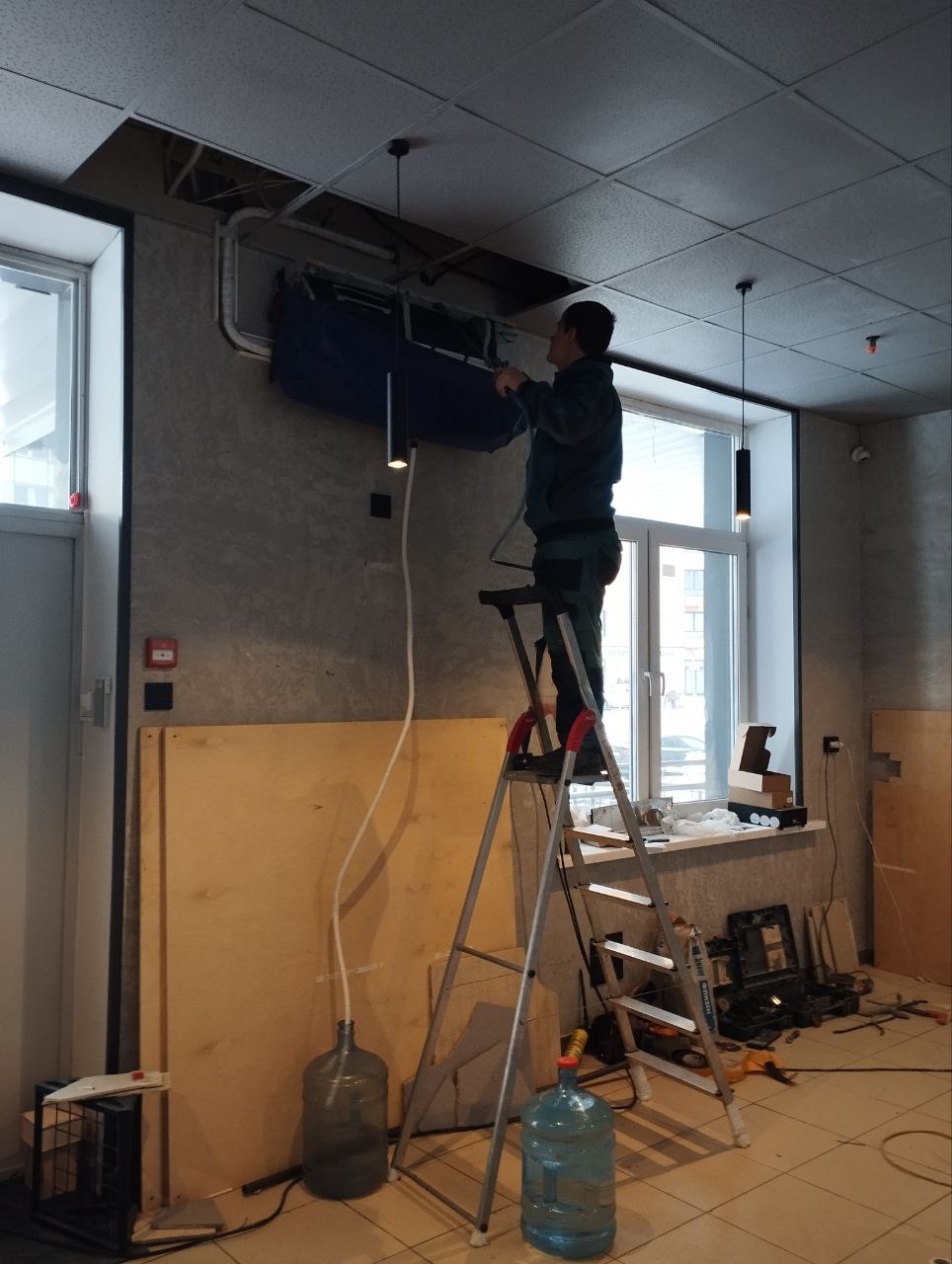 Чистка фильтра кондиционера