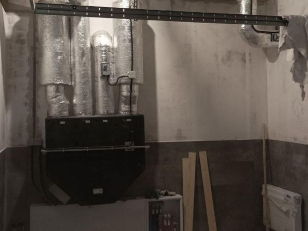 Монтаж вентиляционной установки