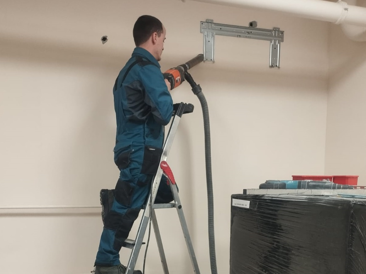 Прокладка трасс для кондиционеров